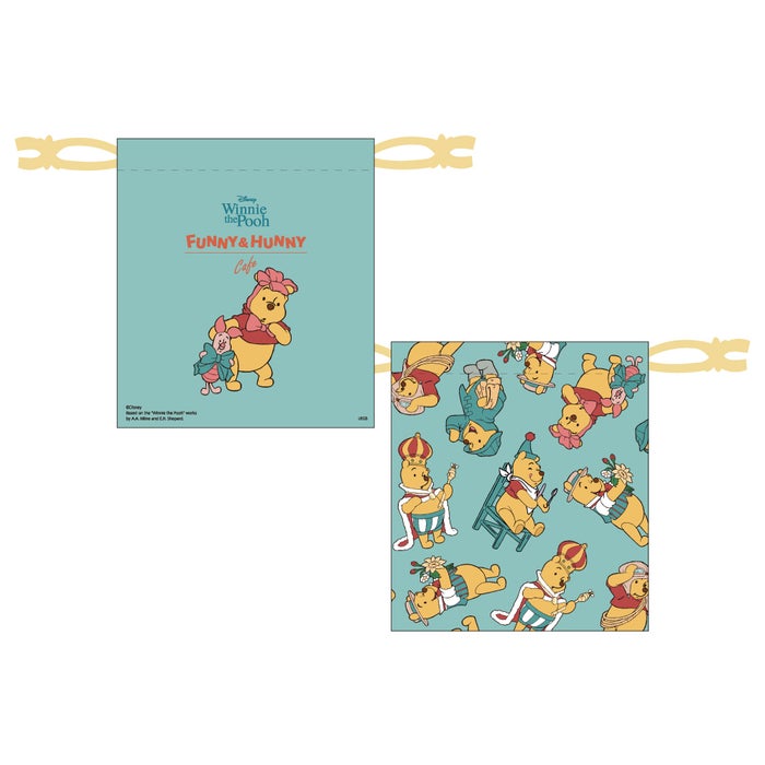 巾着（COSTUME）税込1,320円（C）Disney．Based on the "Winnie the Pooh" works by A．A．Milne and E.H. Shepard．