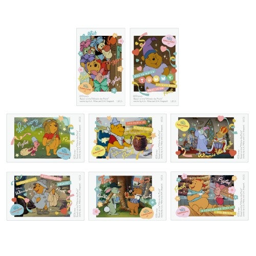 ステッカー（ランダム8種）税込605円（C）Disney．Based on the "Winnie the Pooh" works by A．A．Milne and E.H. Shepard．